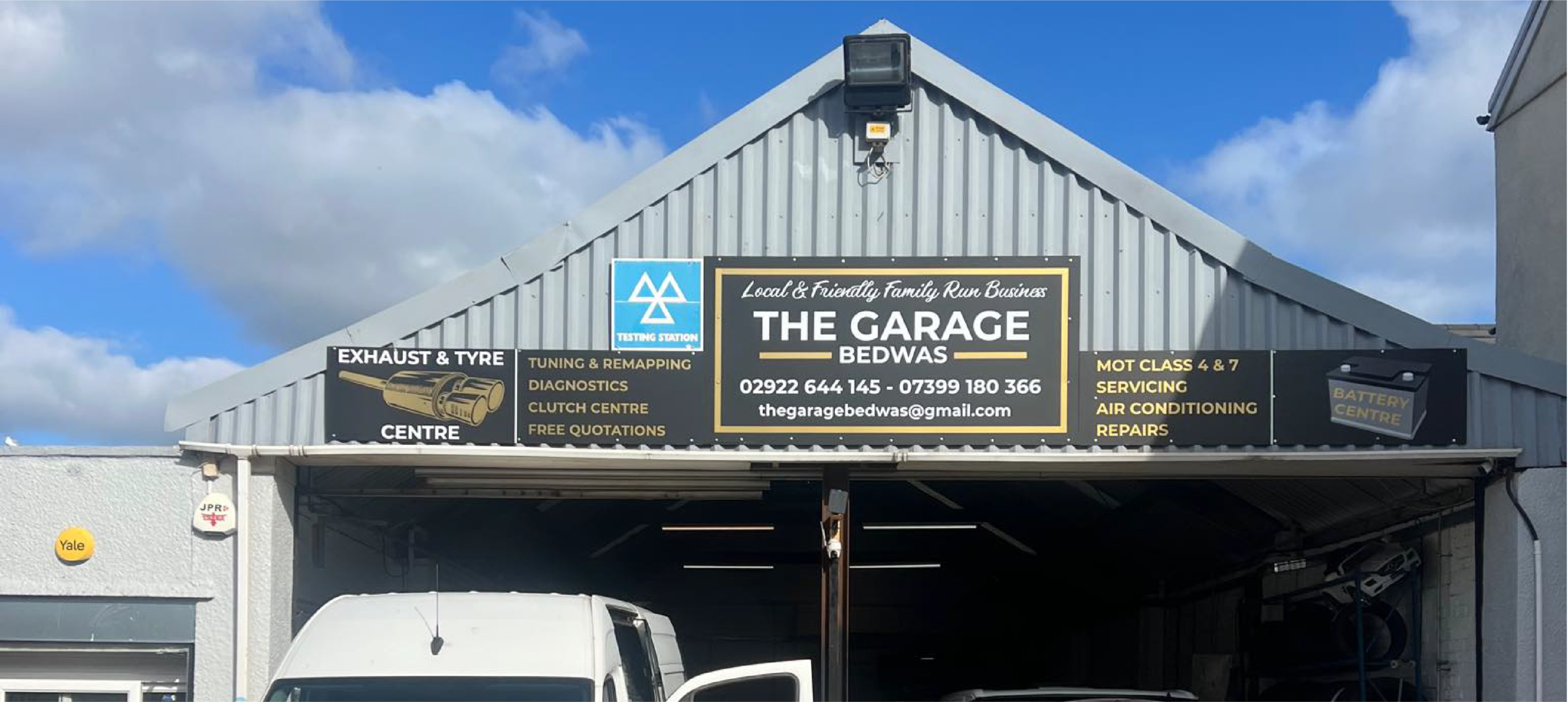 The Garage Front